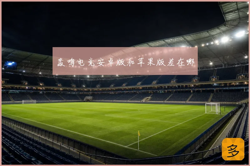 轰鸣电竞安卓版和苹果版差在哪